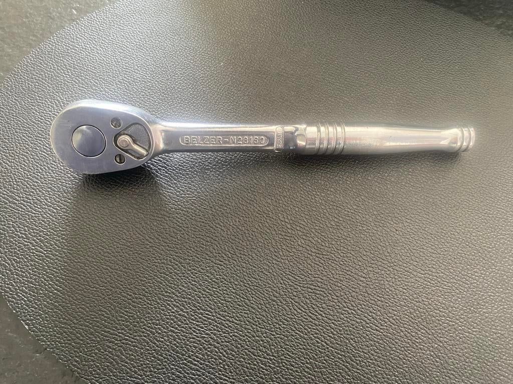 Vintage Belzer 1/2” ratel - N98150 Vanadium Extra, Ophalen of Verzenden, Gebruikt