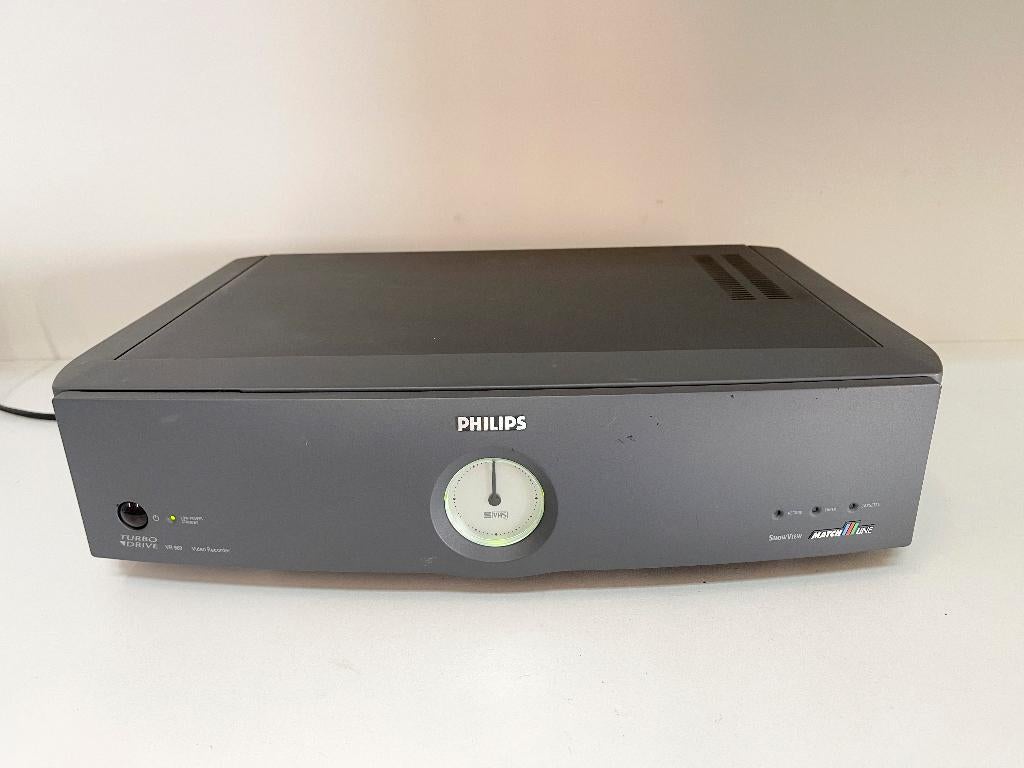 Philips VR-989/02 | MATCHLINE VHS RECORDER, N, N, Ophalen of Verzenden, Zo goed als nieuw