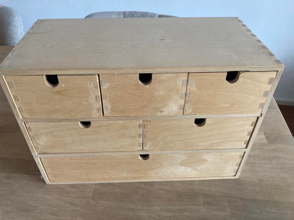 Moppe ikea 6 laden 42 x 28,5 x 20,5 cm, Ophalen, Minder dan 50 cm, 5 laden of meer, Zo goed als nieuw