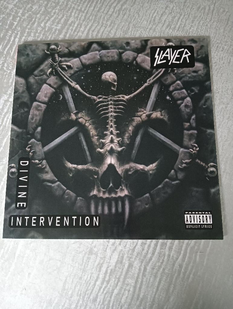 Slayer  Lp Divine Intervention - gatefold, Cd's en Dvd's, Vinyl | Hardrock en Metal, Ophalen of Verzenden, Zo goed als nieuw