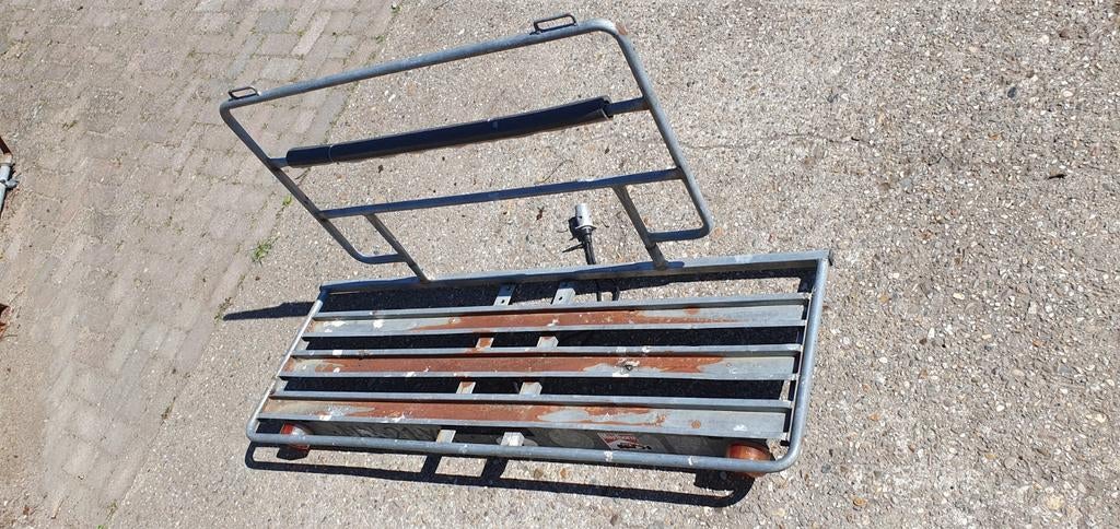 Stevige fietsendrager voor 3 fietsen - Gebruikt Vintage, Ophalen of Verzenden, 3 fietsen of meer, Gebruikt, Trekhaakdrager