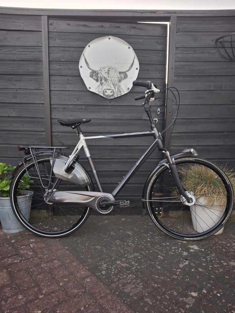 Gazelle Eclipse C8 herenfiets jongensfiets 28 inch H61, Ophalen, Versnellingen, Zo goed als nieuw, 61 tot 65 cm