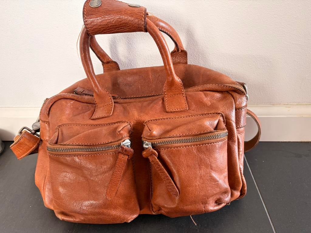 Cowboysbag, Ophalen, Gebruikt, Bruin
