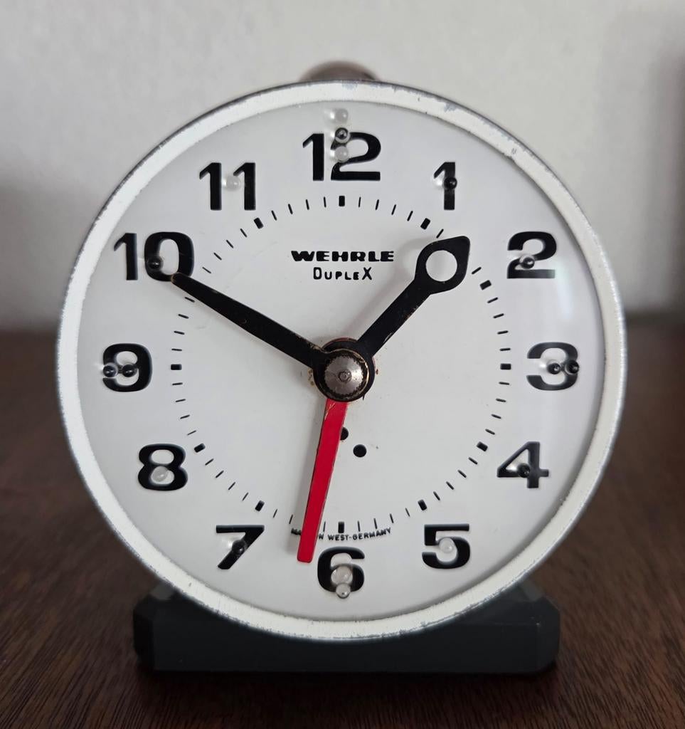 Vintage Wehrle duplex blindenwekker, Ophalen of Verzenden