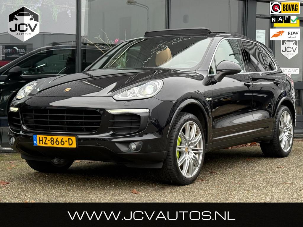 Porsche Cayenne 3.0 S E-Hybrid PANO/LUCHTVERING/CAMERA/NAP, Auto's, Porsche, Automaat, Cayenne, Gebruikt, Euro 6