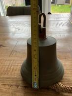 Antieke Koperen Bel met Touw - Decoratieve Scheepsbel, Ophalen, Koper