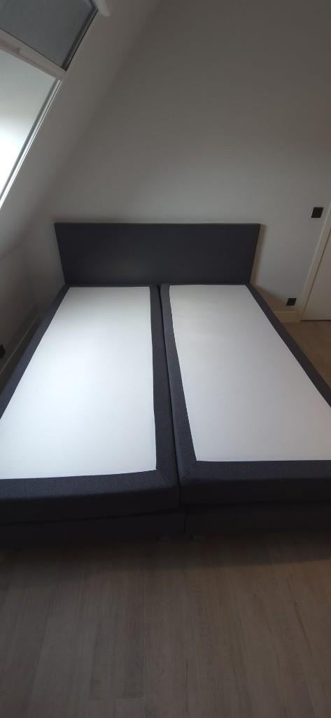 2 persoonsbed, Huis en Inrichting, Slaapkamer | Bedden, Ophalen, 210 cm, Tweepersoons, Zo goed als nieuw
