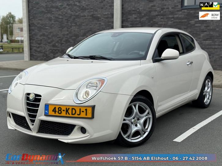 Alfa Romeo MiTo 1.4 Distinctive | Climate | Distributie '24, Auto's, Alfa Romeo, Bedrijf, Te koop, MiTo, ABS, Airbags, Airconditioning