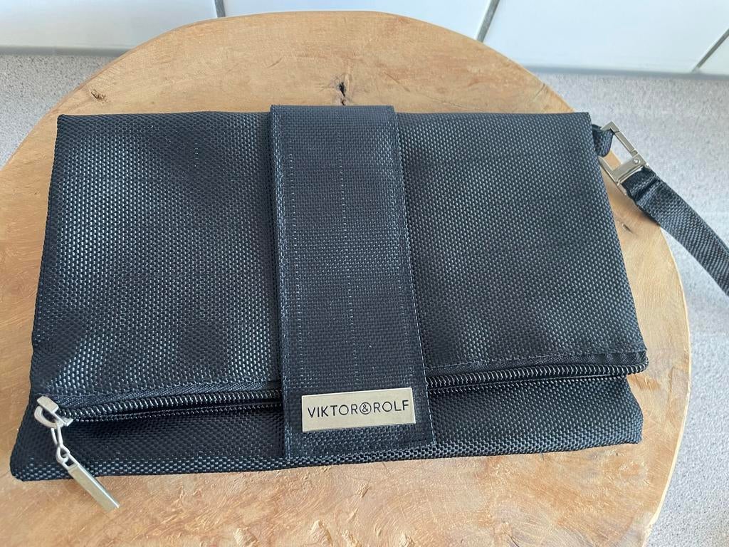 Viktor & Rolf toilettasje etui grijs tas KLM, Ophalen of Verzenden, Zo goed als nieuw, Grijs