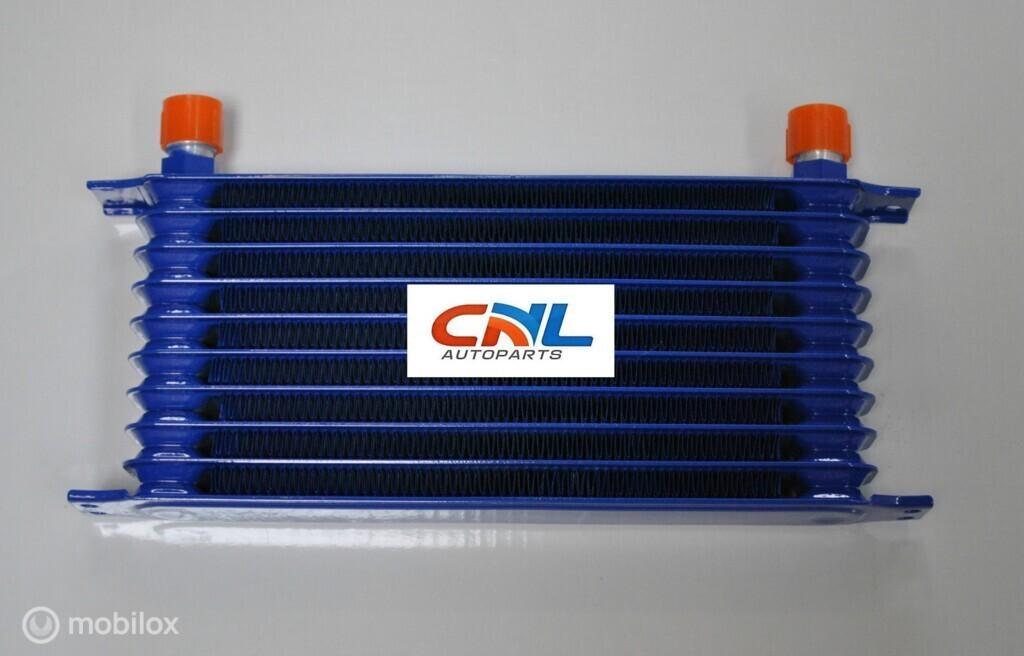 Oliekoeler Aluminum 10 row oilcooler BLUE AN10 262mm, Nieuw, Ophalen of Verzenden