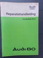 Werkplaatsboek Audi 80 B2 1978 - 86 4- versnellingsbak 014/1, Ophalen of Verzenden, Gelezen, Audi
