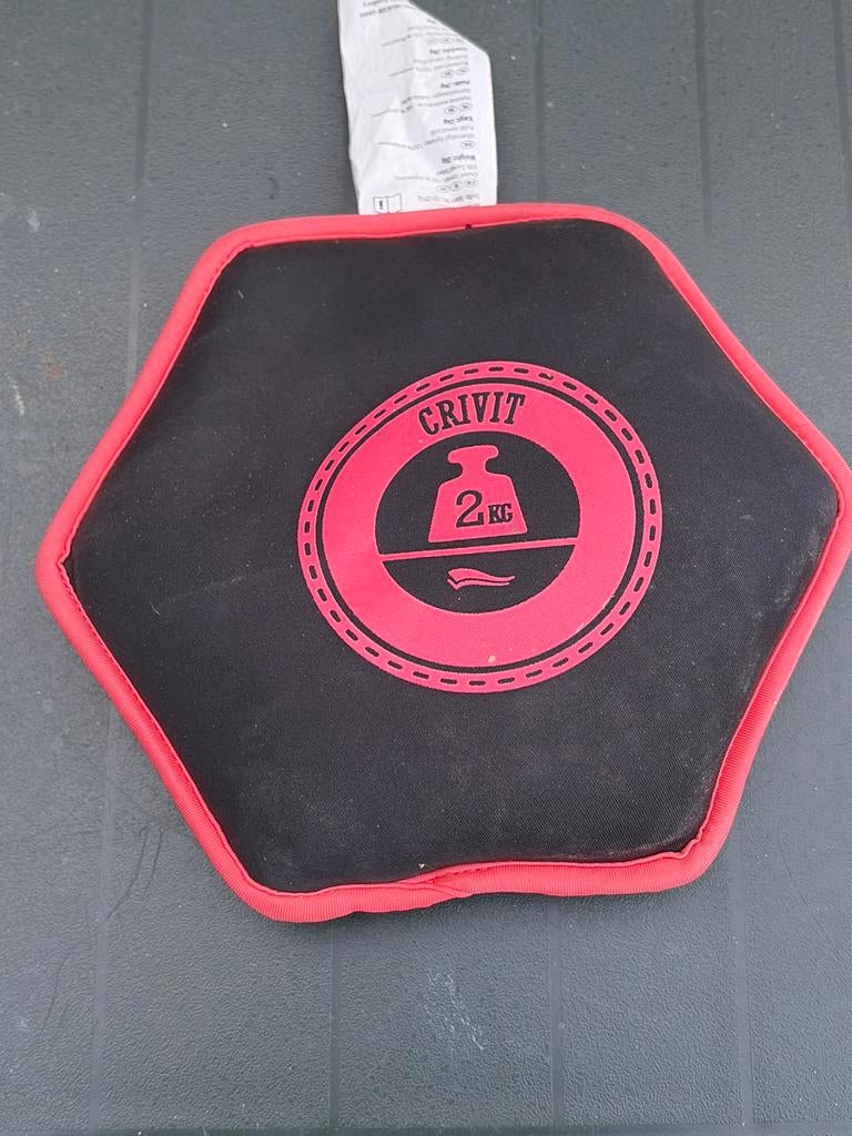 Crivit gewicht 2 kg (8 stuks), Ophalen of Verzenden, Gebruikt, Halterschijven