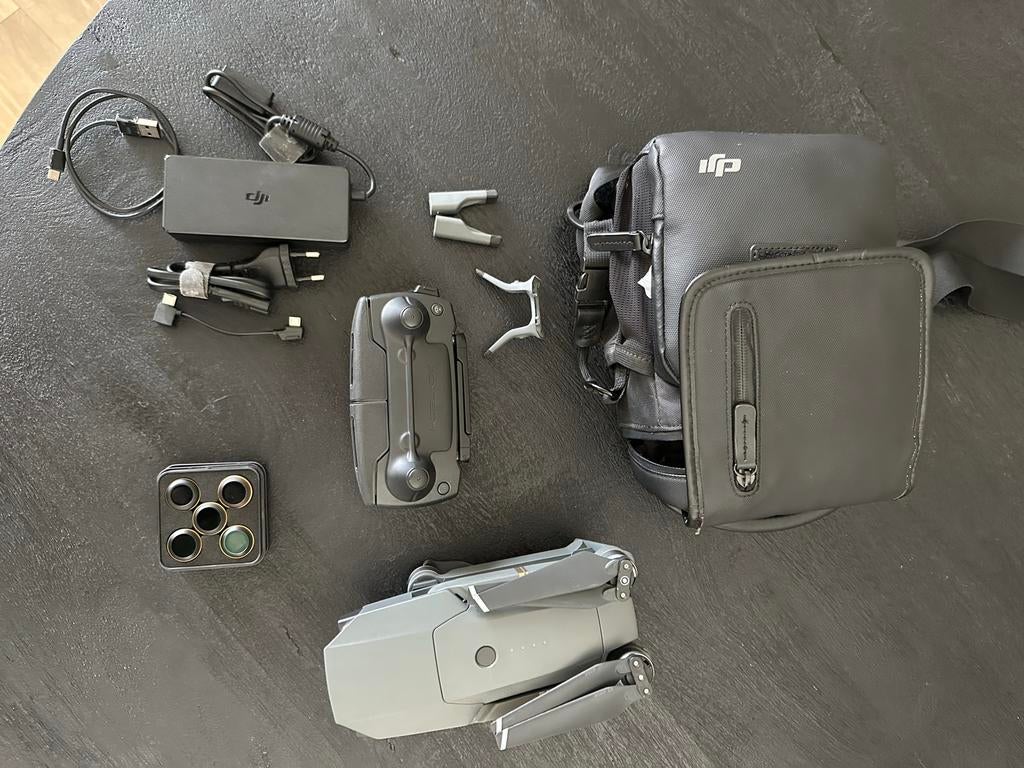 DJI Mavic Pro drone met accessoires, 250 tot 900 gram, Gebruikt, Cameradrone, 5 tot 10 kilometer