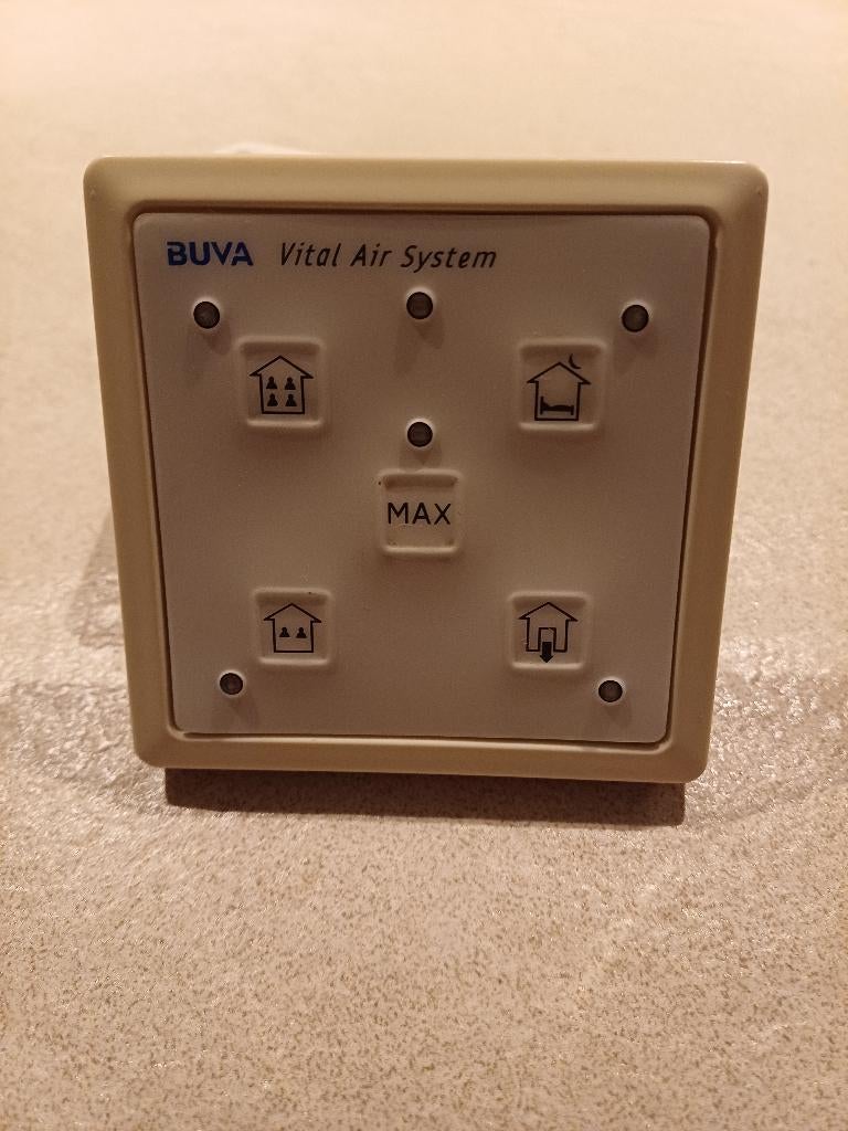Buva air system bediening, Doe-het-zelf en Verbouw, Ventilatie en Afzuiging, Ophalen of Verzenden, Zo goed als nieuw, Afzuiger