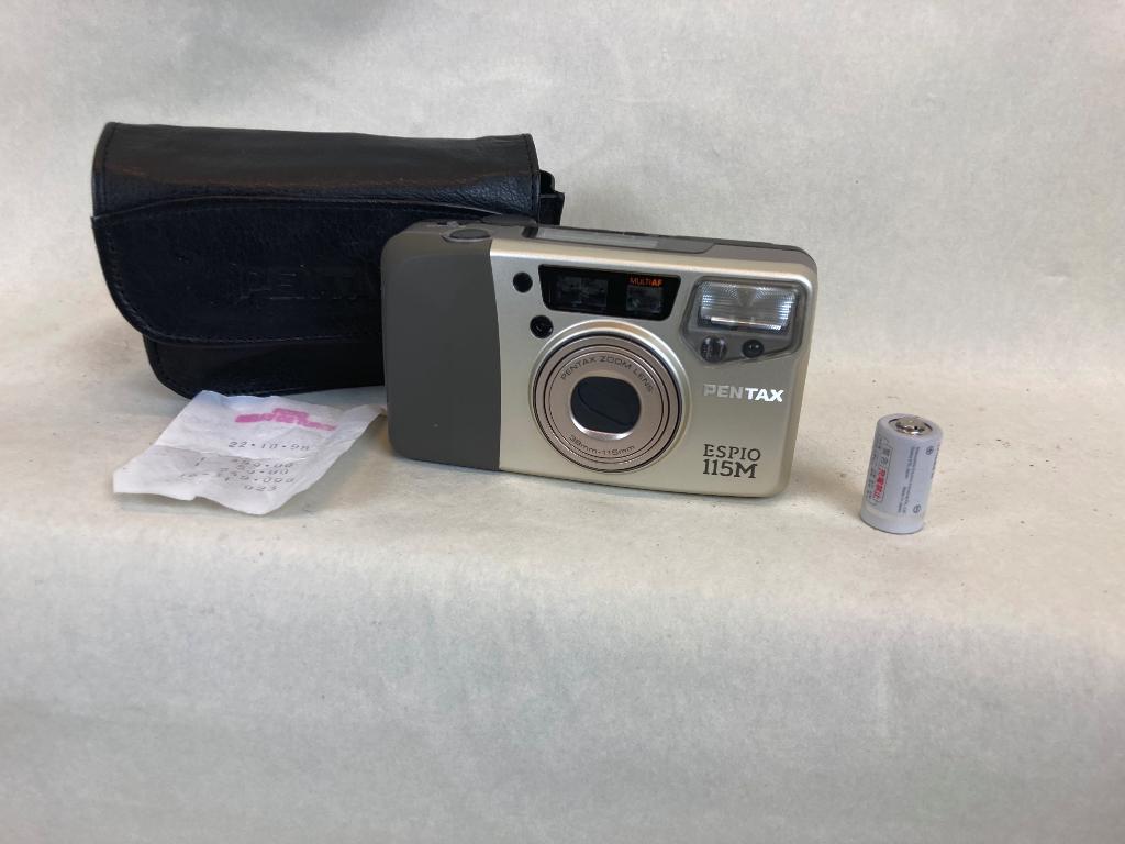 camera; Pentax, Audio, Tv en Foto, Fotocamera's Analoog, Ophalen of Verzenden, Zo goed als nieuw, Compact, Pentax