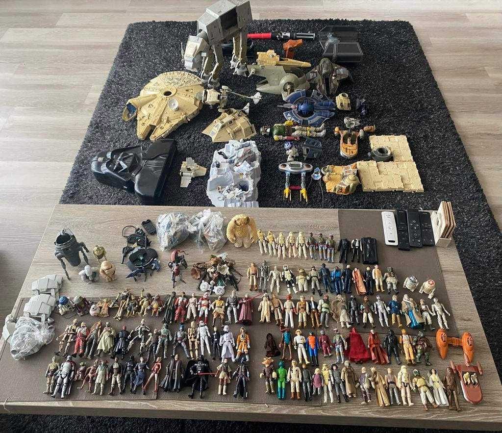 Bijzondere originele Star Wars verzameling te koop, Verzamelen, Star Wars, Ophalen, Gebruikt, Actiefiguurtje