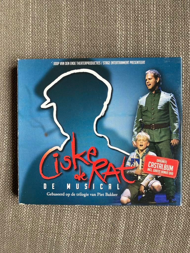 Ciske de Rat De Musical - Origineel Castalbum + Bonus dvd, Cd's en Dvd's, Alle leeftijden, Boxset, Muziek en Concerten, Ophalen of Verzenden