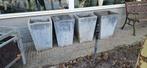 4 Betonnen bloembakken, Ophalen, Gebruikt, Minder dan 60 cm, Balkon