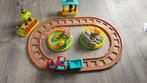 Vrolijke Dierentreinbaan met Dieren en Station, Ophalen of Verzenden, Gebruikt, Jongen of Meisje