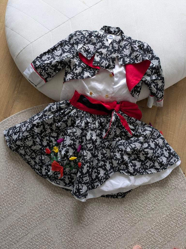 2delige meisjes jurk verjaardag feestjurk traditioneel, Ophalen of Verzenden, Zo goed als nieuw, Turky, Meisje