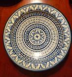 Marokkaanse Aardewerken Schaal - Handgeschilderd, Antiek en Kunst, Ophalen