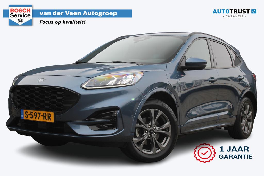 Ford Kuga 2.5 PHEV ST-Line X | Incl. 12 maanden garantie | T, Auto's, Ford, 12 maanden, Gebruikt, 4 cilinders, Blauw