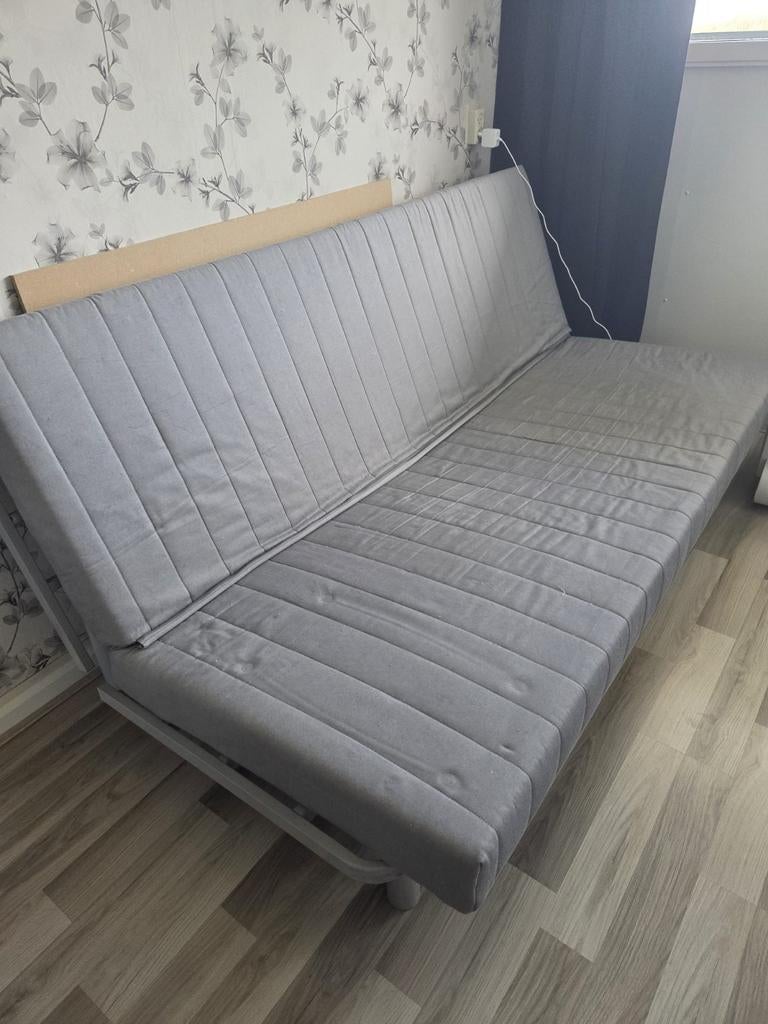 IKEA BEDDINGE slaapbank, gebruikt, zonder hoes, Huis en Inrichting, Ophalen, Gebruikt, Tweepersoons, 140 cm