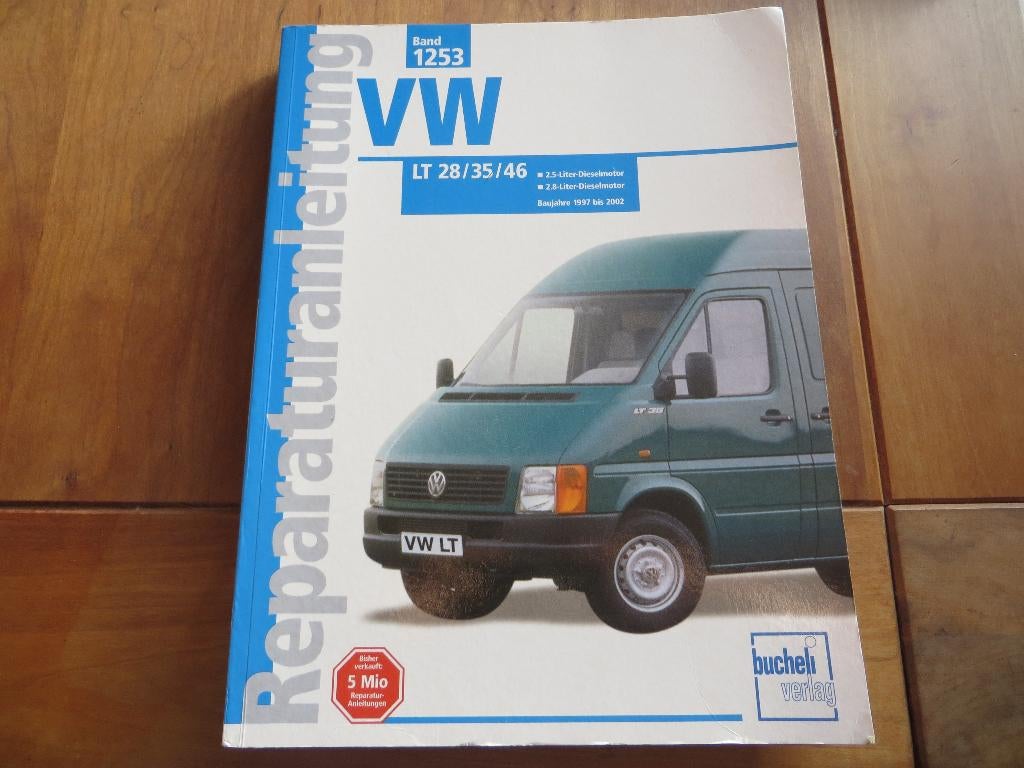 Reparaturanleitung vraagbaak Volkswagen LT diesel 1997-2002, Ophalen of Verzenden
