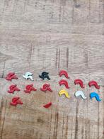 Lego ridder helm pluimen - Diverse Kleuren, Ophalen of Verzenden, Gebruikt, Losse stenen, Lego