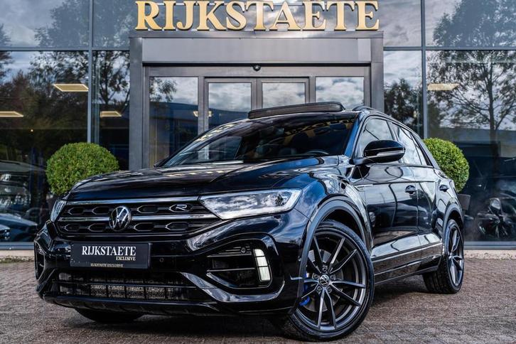 Volkswagen T-Roc R 2.0 TSI 4Motion|PANO|ACC|CAMERA|AKRAPOVIC, Auto's, Volkswagen, Bedrijf, Te koop, T-Roc, 4x4, ABS, Achteruitrijcamera