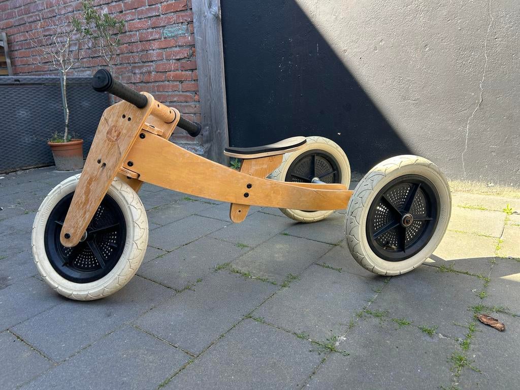 Houten loopfiets/driewieler voor kinderen, Ophalen, Gebruikt, Loopfiets