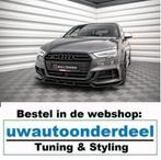 Spoiler Lip Splitter Voor Audi A3 8V S Line Facelift Sportba