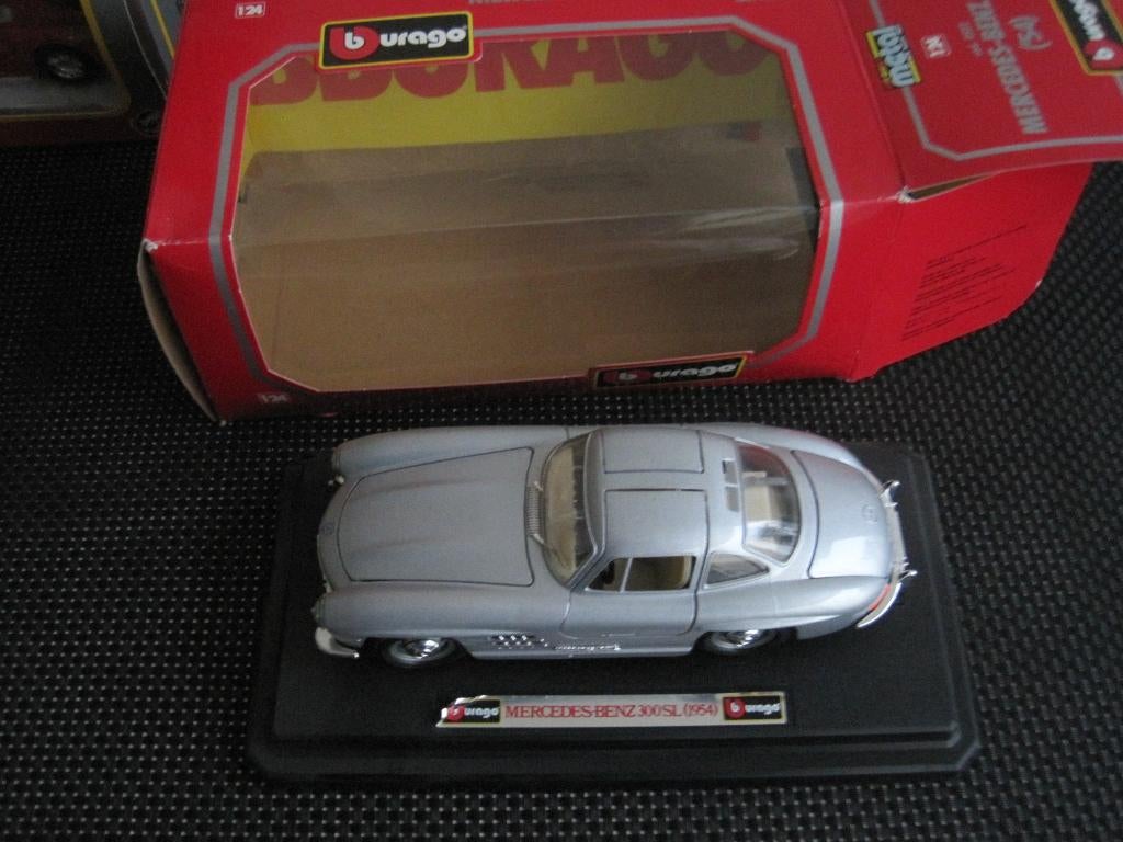 Bburago Mercedes Benz 300SL 1954, Ophalen of Verzenden, Nieuw, Auto, Bburago
