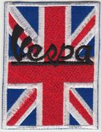 Vespa Union Jack stoffen opstrijk patch embleem #11, Ophalen of Verzenden, Nieuw