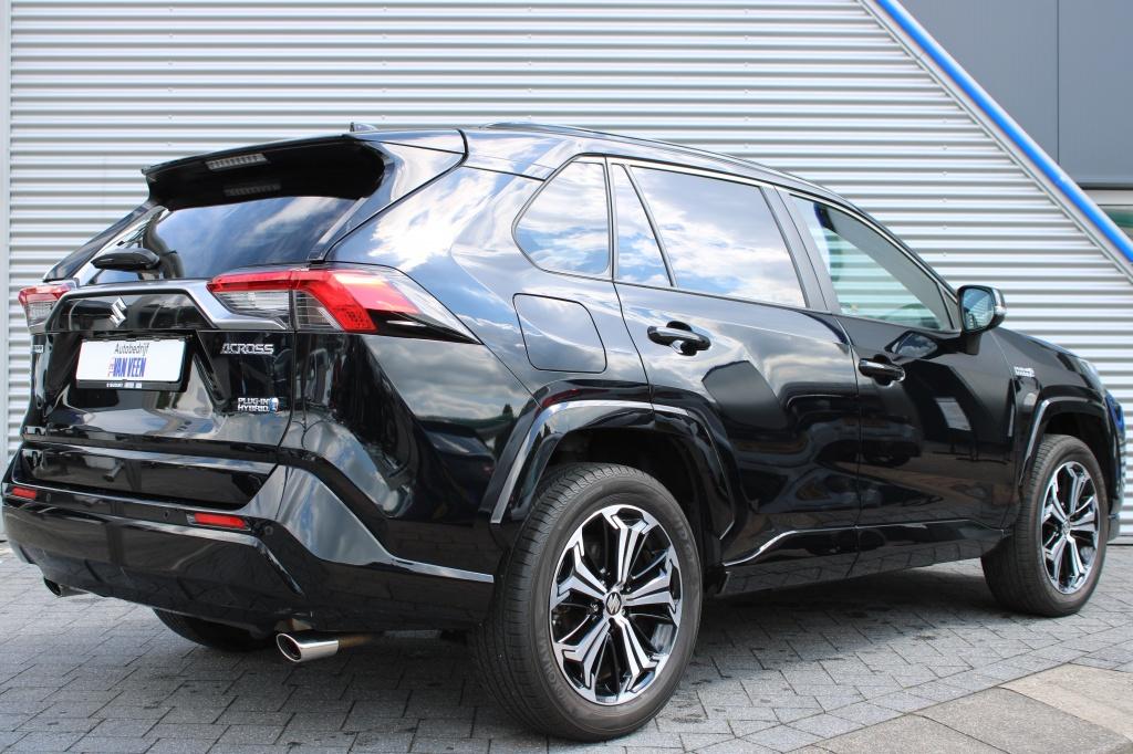 Suzuki Across 2.5 Plug-in Style AWD | Leer | Stoel -/ Stuurv, Auto's, Suzuki, Automaat, Gebruikt, Zwart, 4 cilinders