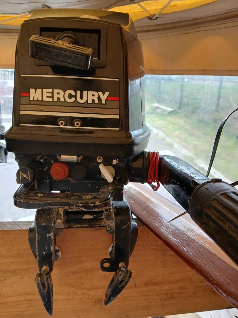 Mercury 4 pk 2-takt kortstaart buitenboordmotor, Watersport en Boten, Ophalen of Verzenden