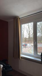 2x IKEA BIRTNA gordijnen mosterdgeel 172x145cm, Gebruikt, Ophalen of Verzenden, 150 tot 200 cm, Overige kleuren