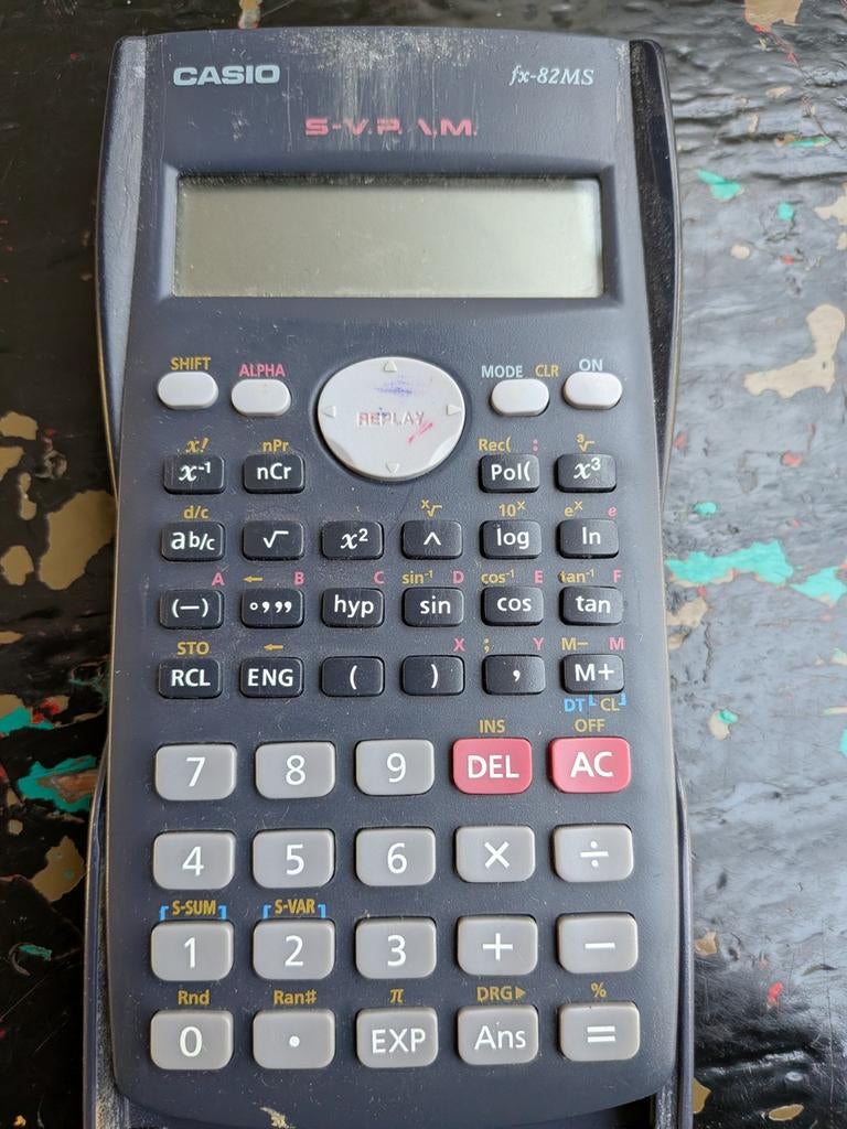 Casio rekenmachine, Diversen, Rekenmachines, Ophalen