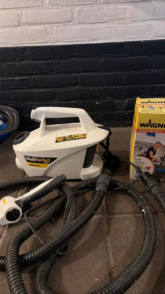 Wagner WallPerfect W665 verfspuitsysteem, Ophalen, Gebruikt, Wit, Verf