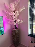 Luxe schelpenvaas met bloesemboom, Ophalen, Zo goed als nieuw