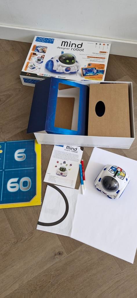 Clementoni Mind Designer Robot - Educatief Speelgoed, Ophalen of Verzenden, Zo goed als nieuw, Rekenen