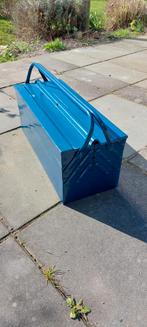 Stalen blauwe gereedschapskist, Ophalen, Nieuw