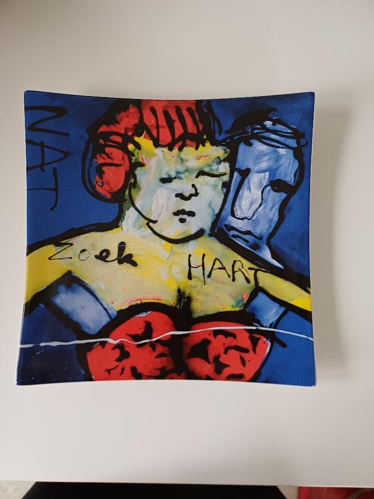 Schoonhoven Keramiek Wandbord van Herman Brood, Ophalen of Verzenden