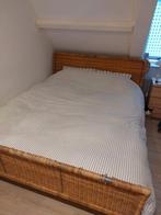 Gratis 2-persoons bed 160x200 cm, Ophalen, Overige materialen, Gebruikt, Bruin