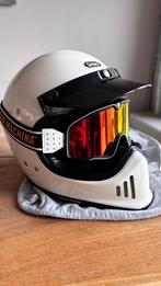 Shoei Ex Zero maat M met dEUS bril, Ophalen of Verzenden, Tweedehands, Integraalhelm, Shoei