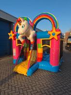 Springkussen huren Unicorn thema lol kinderfeestje, Ophalen, Zo goed als nieuw, Verjaardag