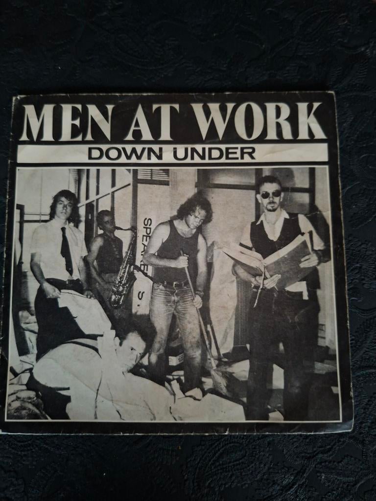 Men at Work - Down under, Cd's en Dvd's, Vinyl Singles, Ophalen of Verzenden, Zo goed als nieuw, Pop