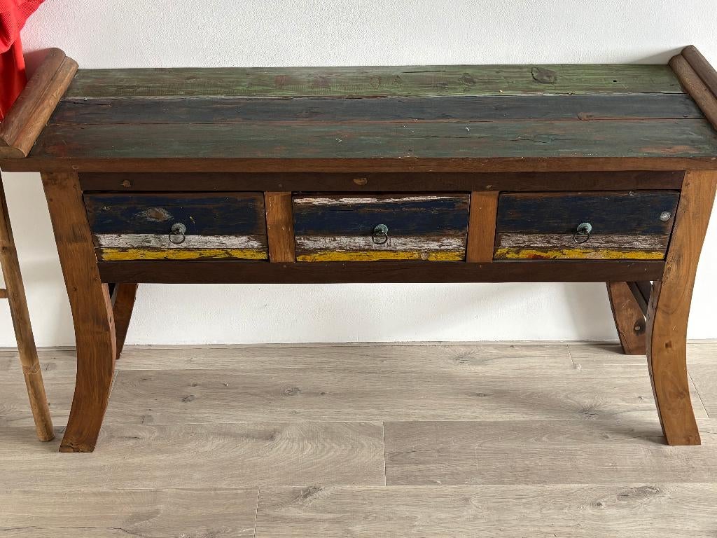 dressoir, Huis en Inrichting, Kasten | Dressoirs, Ophalen, 100 tot 150 cm, Zo goed als nieuw, Met lade(s)