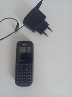 Nokia 100 met oplader, Gebruikt, Geen camera, Zwart, Fysiek toetsenbord