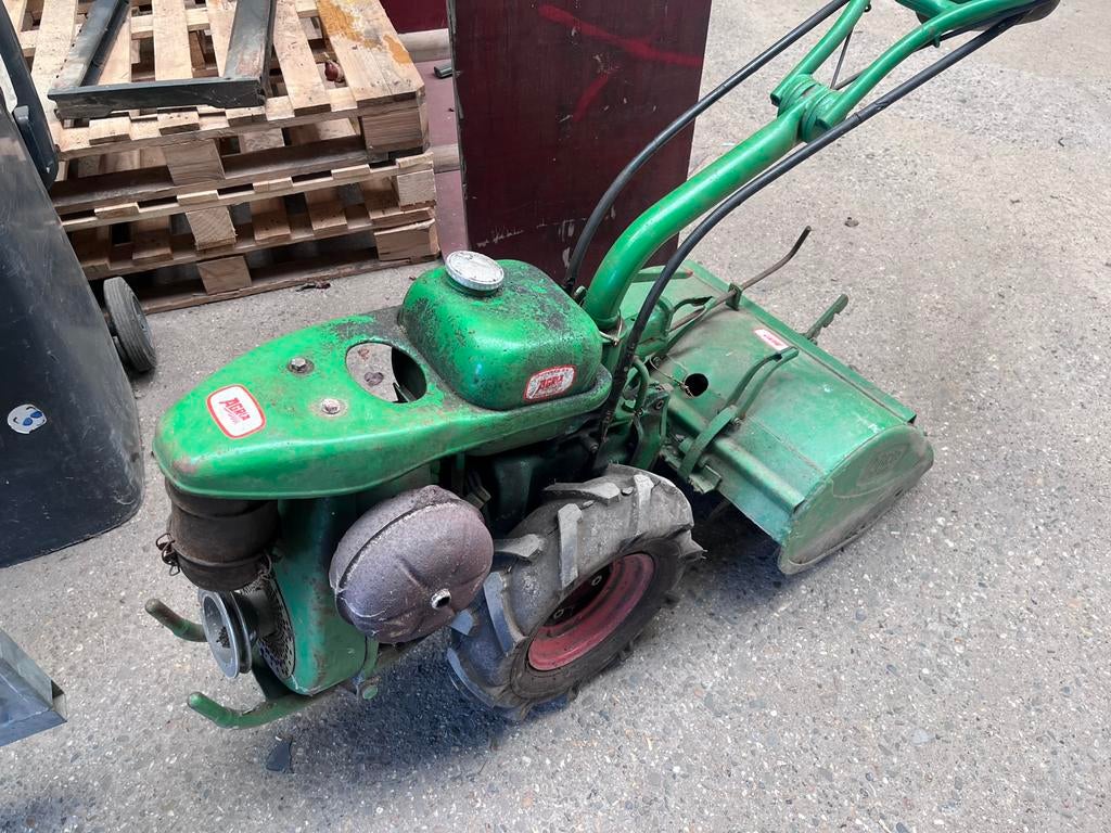 Agria met frees, Ophalen, Gebruikt